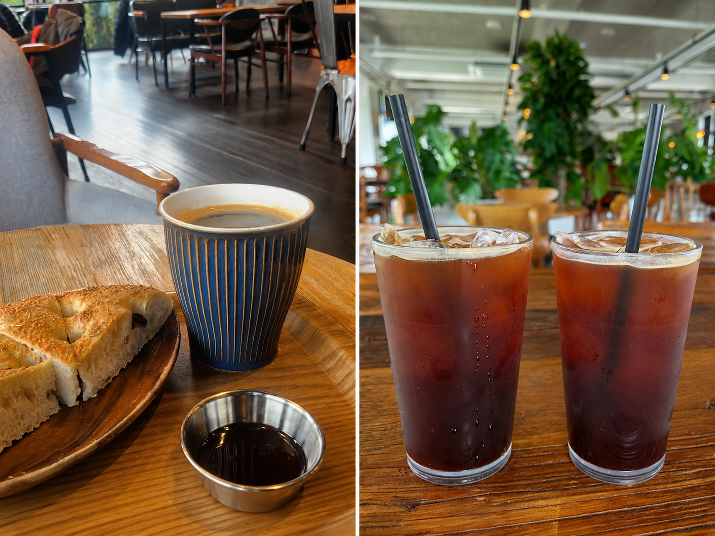 Hot vs Iced Americano